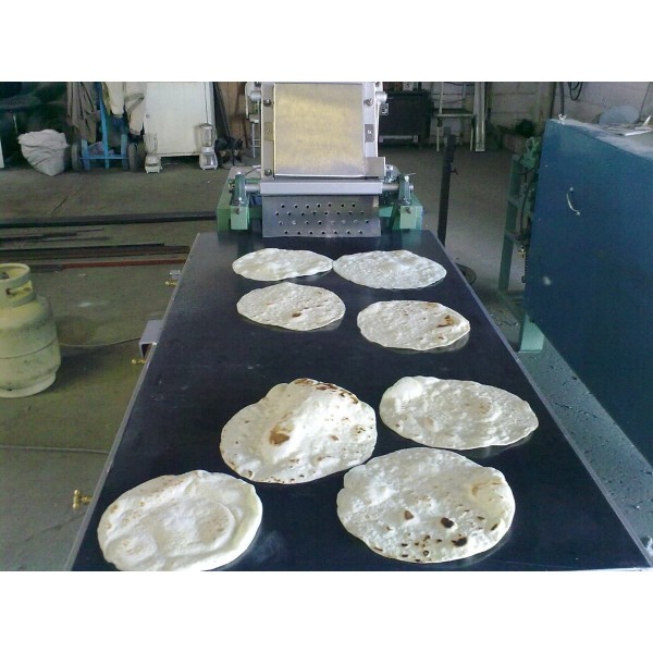 T7000 Máquina para Tortillas de hariana de trigo con parrilla