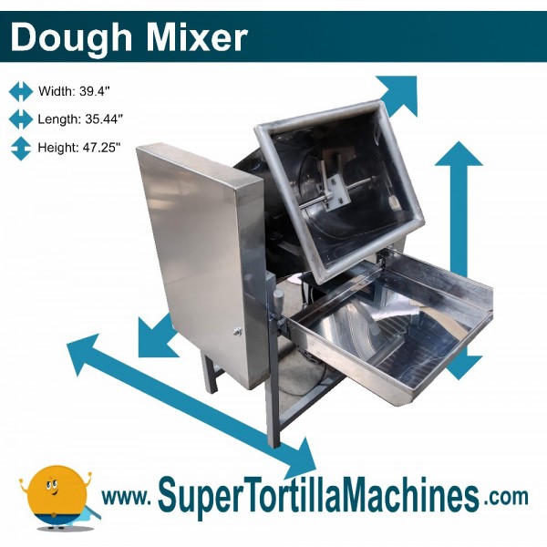 Electric T7000 Wheat Flour tortilla machine with automatic grill